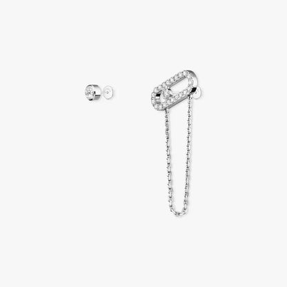 [⭐Clover Jewelry]Move Uno Diamond Earrings
