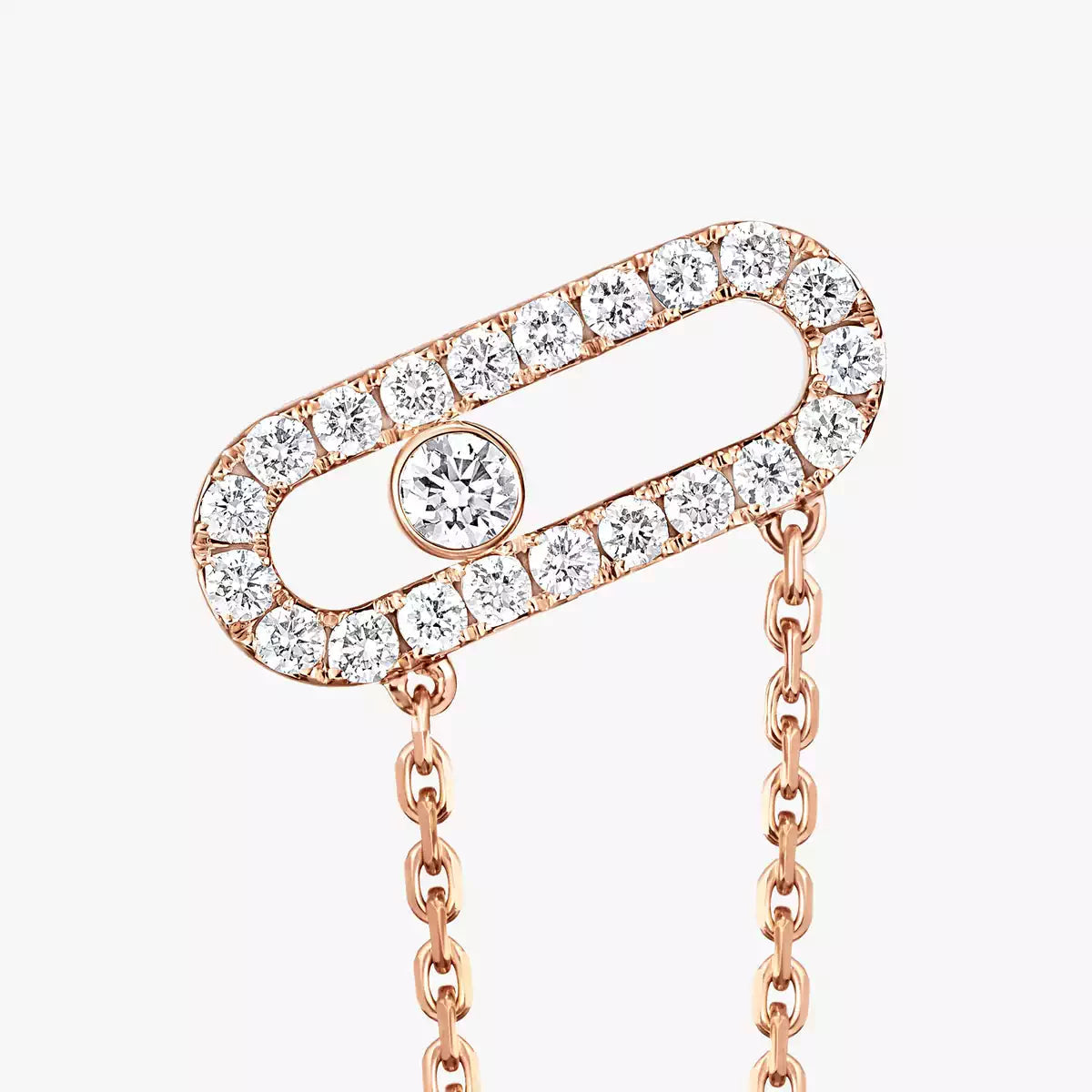 [⭐Clover Jewelry]Move Uno Diamond Earrings