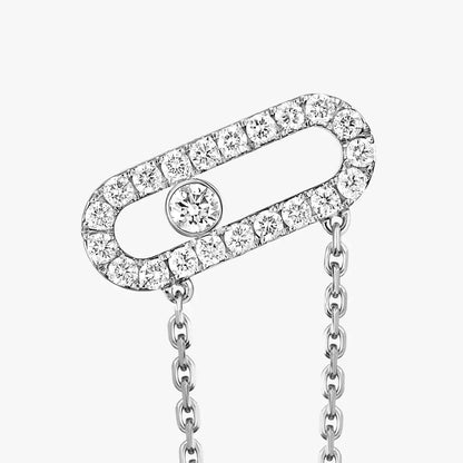 [⭐Clover Jewelry]Move Uno Diamond Earrings