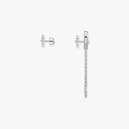 [⭐Clover Jewelry]Move Uno Diamond Earrings