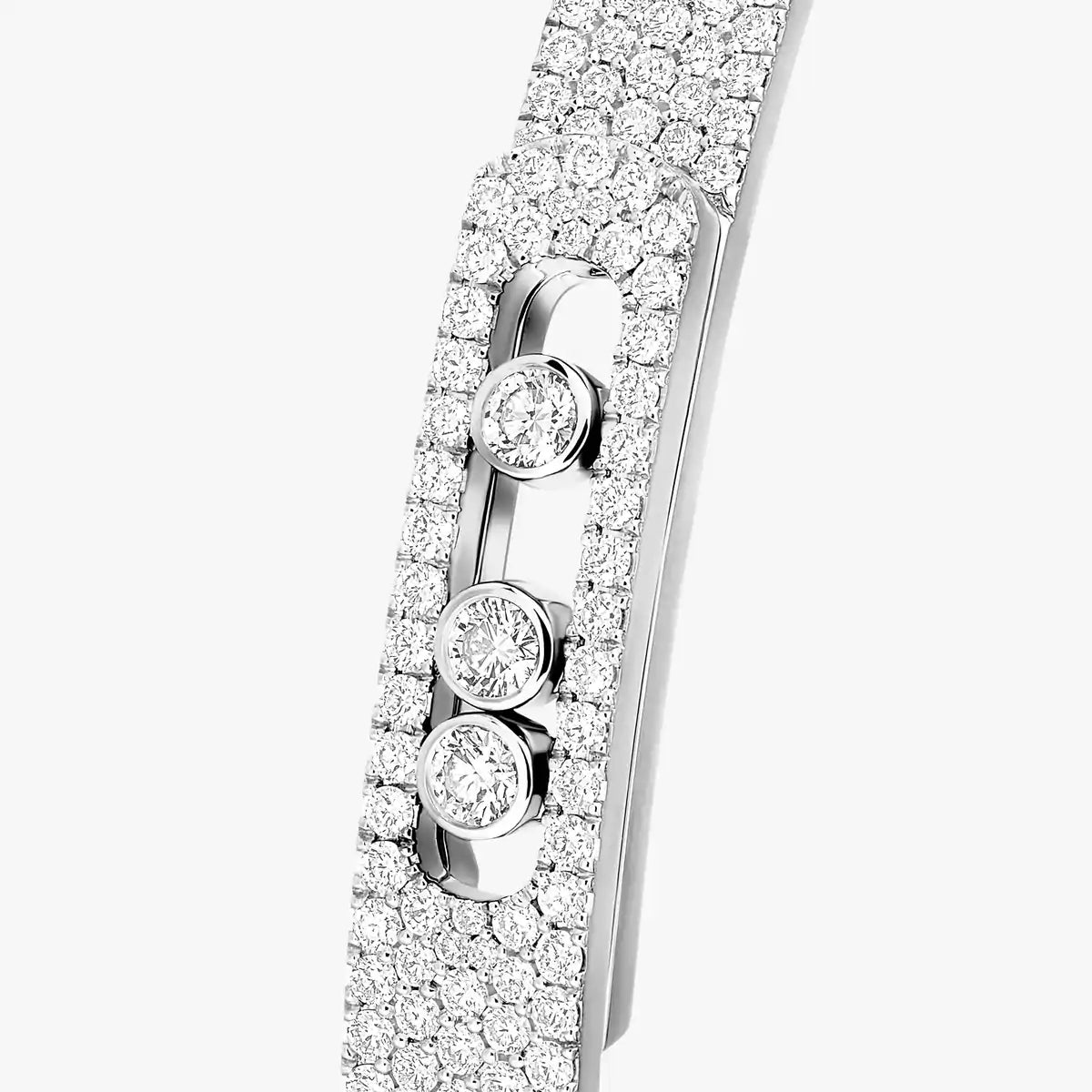 [⭐Clover Jewelry]Move Noa Full Pavé Diamond Bangle Bracelet