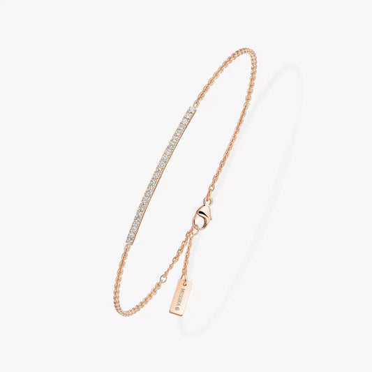 [⭐Clover Jewelry]Diamond Thin Bangle 0.15ct My Twin Toi & Moi
