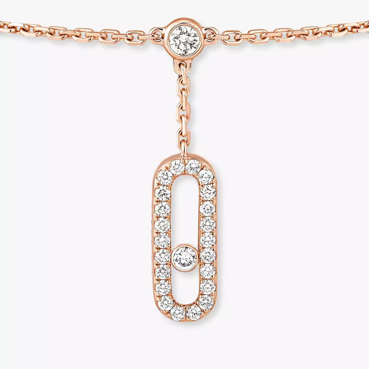[⭐Clover Jewelry] Move Uno pavé ankle bracelet