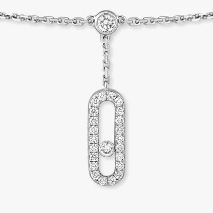 [⭐Clover Jewelry] Move Uno pavé ankle bracelet