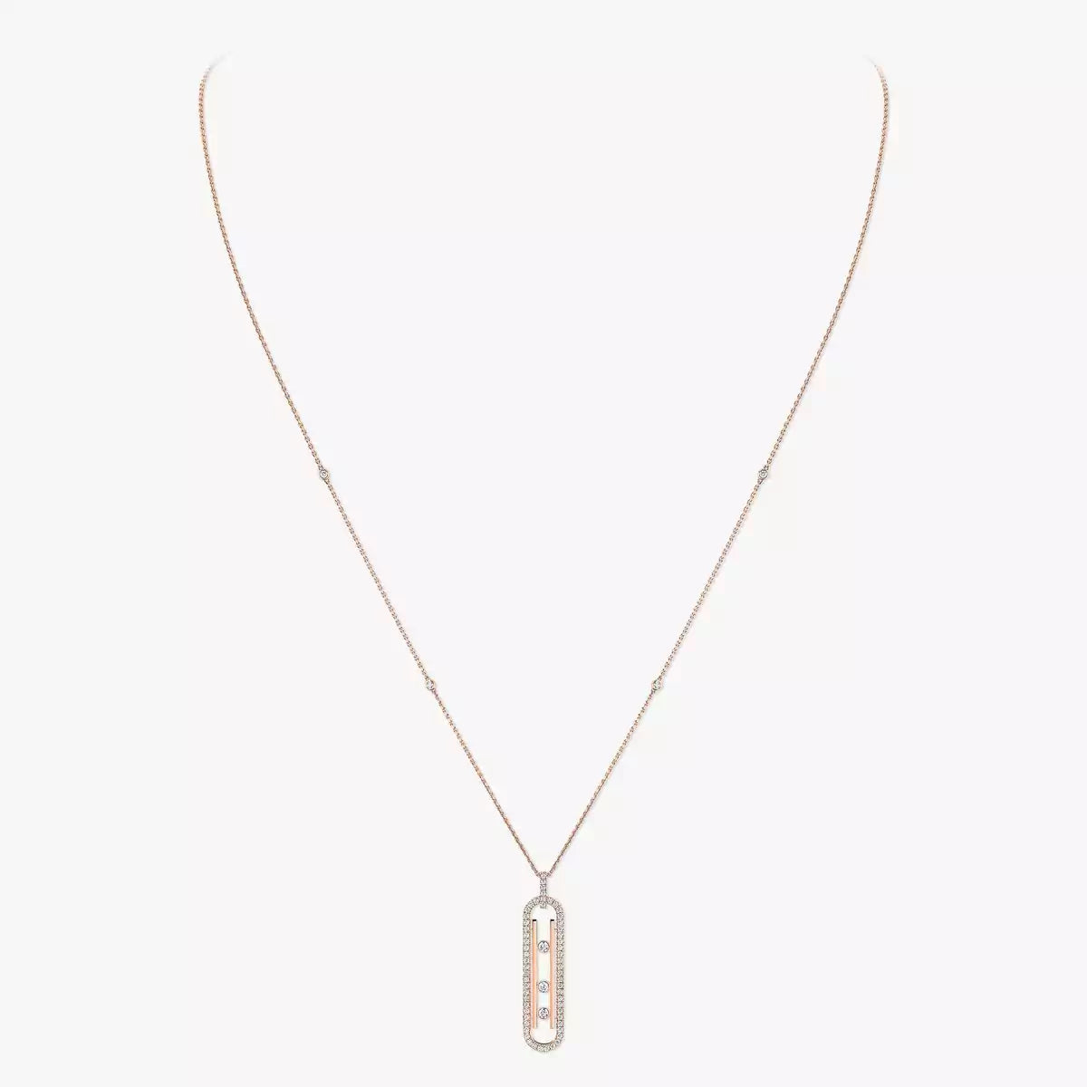 [⭐Clover Jewelry]Diamond Necklace Move 10Th