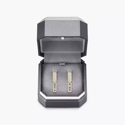[⭐Clover Jewelry]Imperial Move SM Diamond Earrings