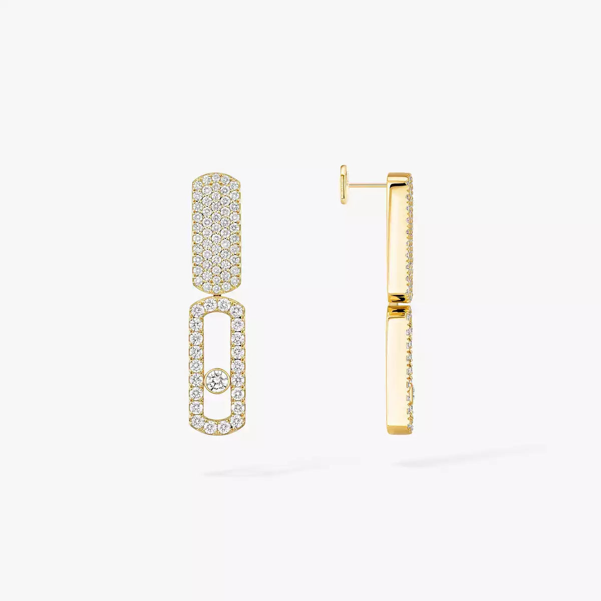 [⭐Clover Jewelry]Imperial Move SM Diamond Earrings