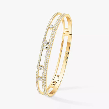 [⭐Clover Jewelry]Move Romane pavé bangle