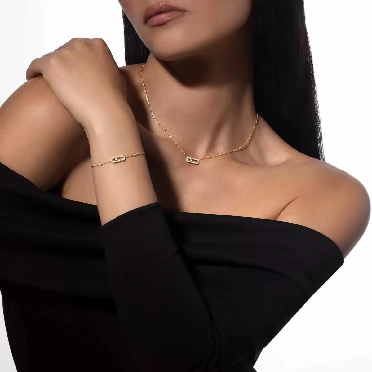 [⭐Clover Jewelry]Move Uno Diamond Bracelet
