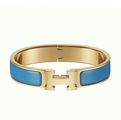 [⭐Clover Jewelry]H BRACELET TURQUOISE 12MM