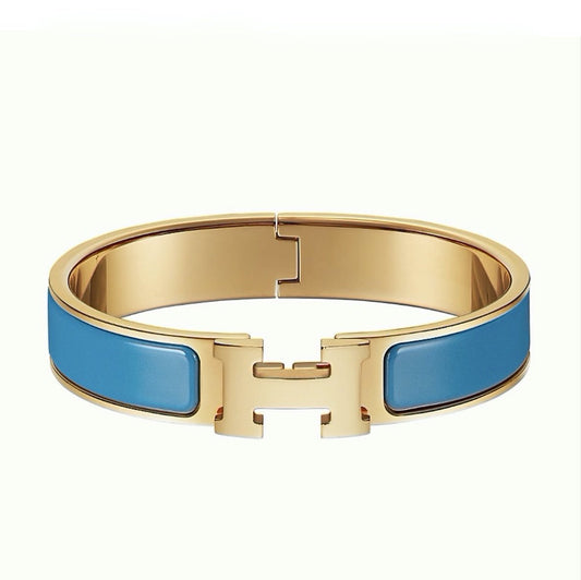 [⭐Clover Jewelry]H BRACELET TURQUOISE 12MM