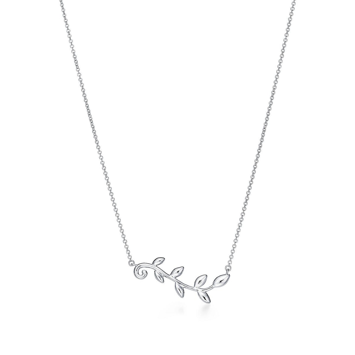 [Clover Jewelry]PALOMA PICASSO STERLING SILVER OLIVE BRANCH NECKLACE