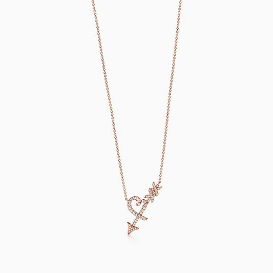 [Clover Jewelry]COLGANTE HEART & ARROW NECKLACE