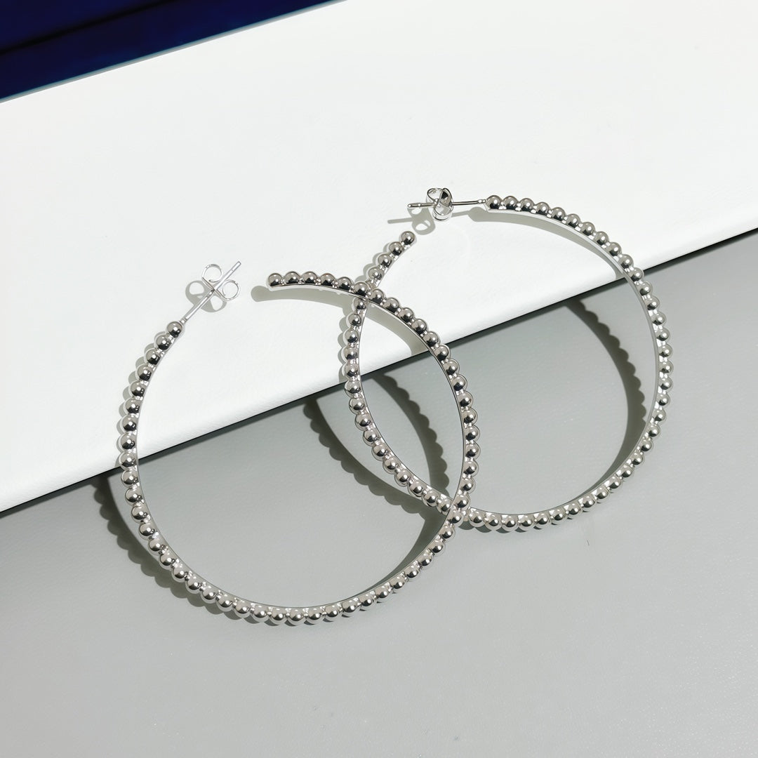 [⭐Clover Jewelry] SMOOTH BEAD STUD EARRINGS