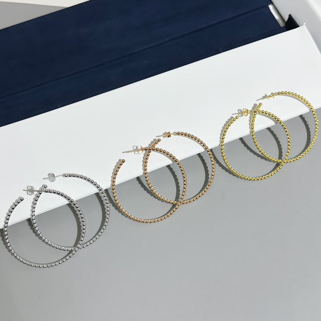 [⭐Clover Jewelry] SMOOTH BEAD STUD EARRINGS