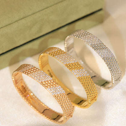 [⭐Clover Jewelry]  FIVE-ROW DIAMOND BRACELET