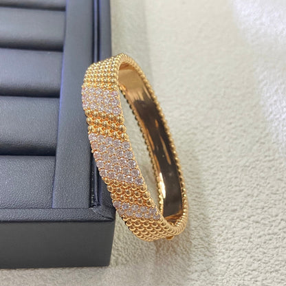 [⭐Clover Jewelry]  FIVE-ROW DIAMOND BRACELET