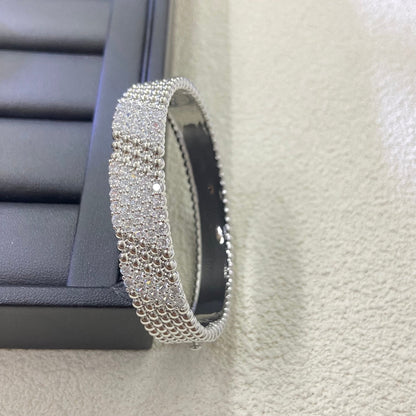 [⭐Clover Jewelry]  FIVE-ROW DIAMOND BRACELET