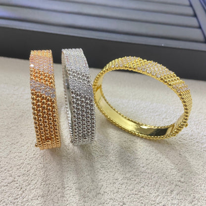 [⭐Clover Jewelry]  FIVE-ROW DIAMOND BRACELET