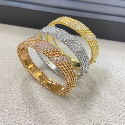 [⭐Clover Jewelry]  FIVE-ROW DIAMOND BRACELET