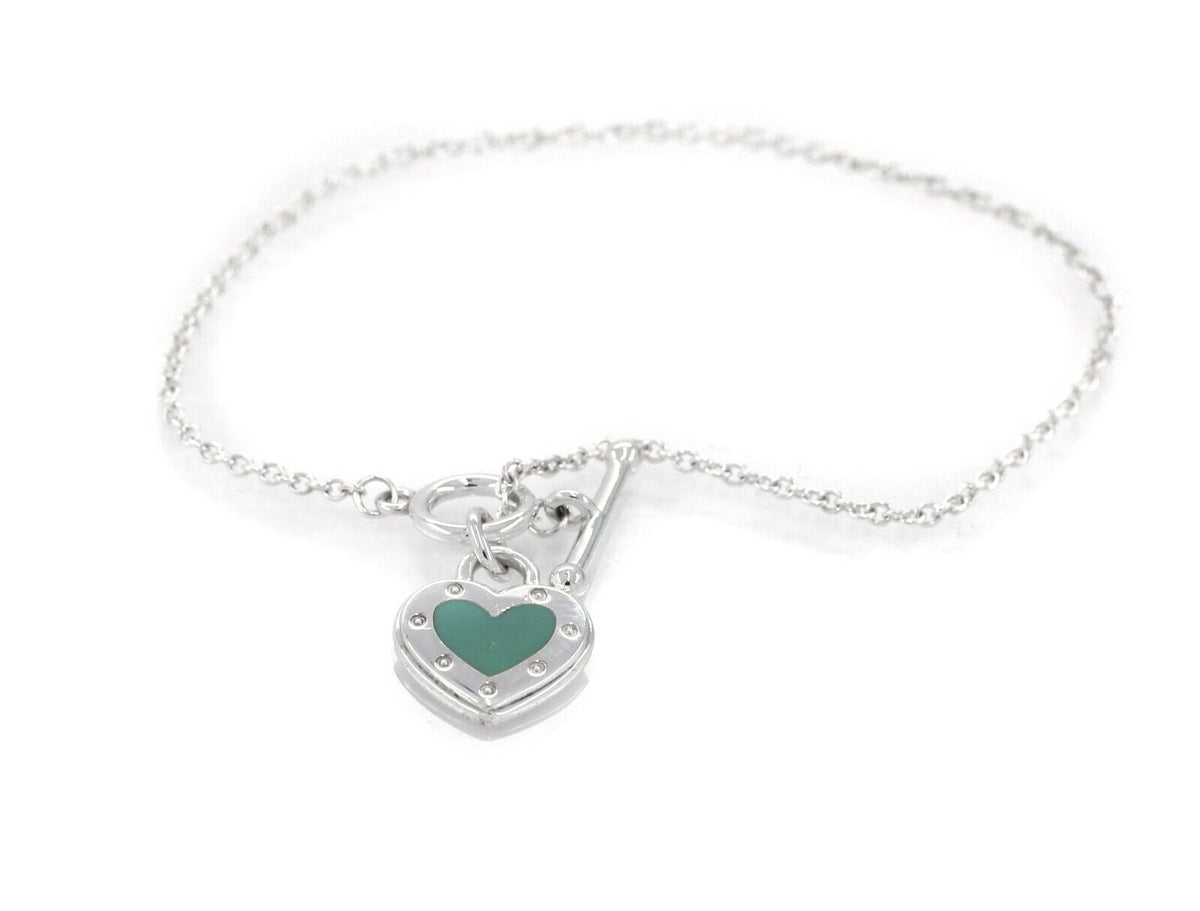 [Clover Jewelry]LOVE HEART BLUE BRACELET