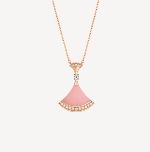 [⭐Clover Jewelry]DREAM NECKLACE PINK OPAL