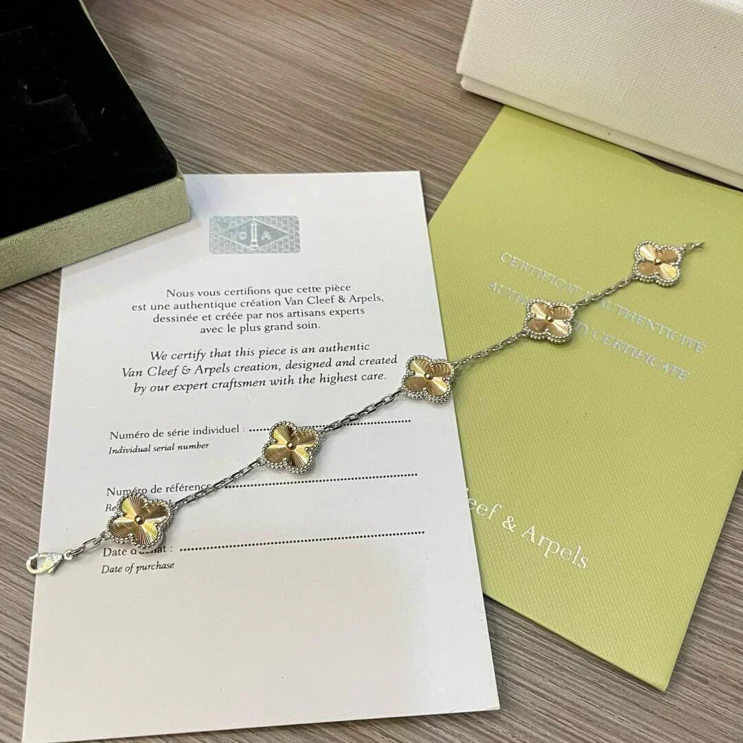 [⭐Clover Jewelry] CLOVER 5 MOTIF LASER BRACELET COLLECTION