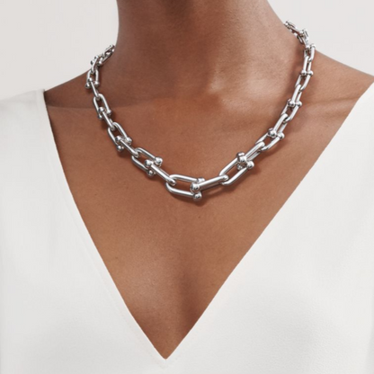 [Clover Jewelry]HARDWEAR SILVER CHOKER