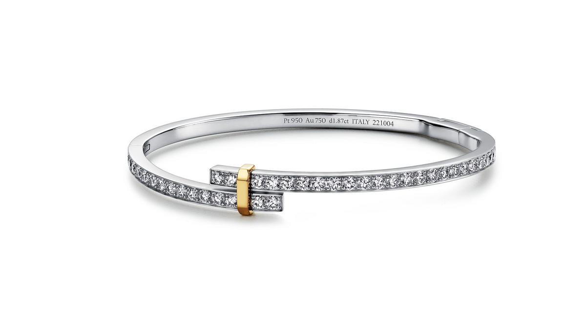[Clover Jewelry]EDGE DIAMOND GOLD SILVER BRACELET