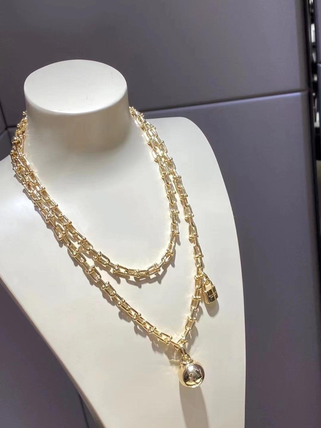 [Clover Jewelry]HARDWEAR WRAP NECKLACE