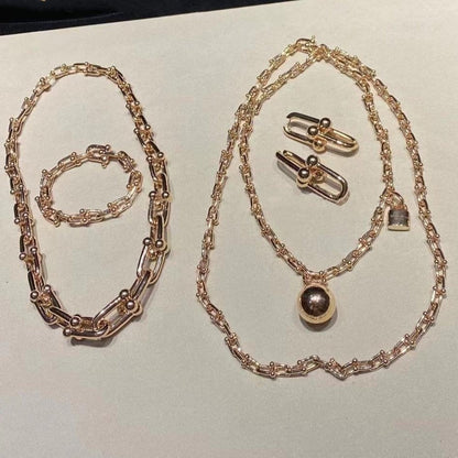 [Clover Jewelry]HARDWEAR WRAP NECKLACE