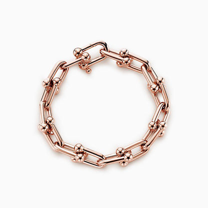 [Clover Jewelry]HARDWEAR BRACELET PINK GOLD AND SILVER