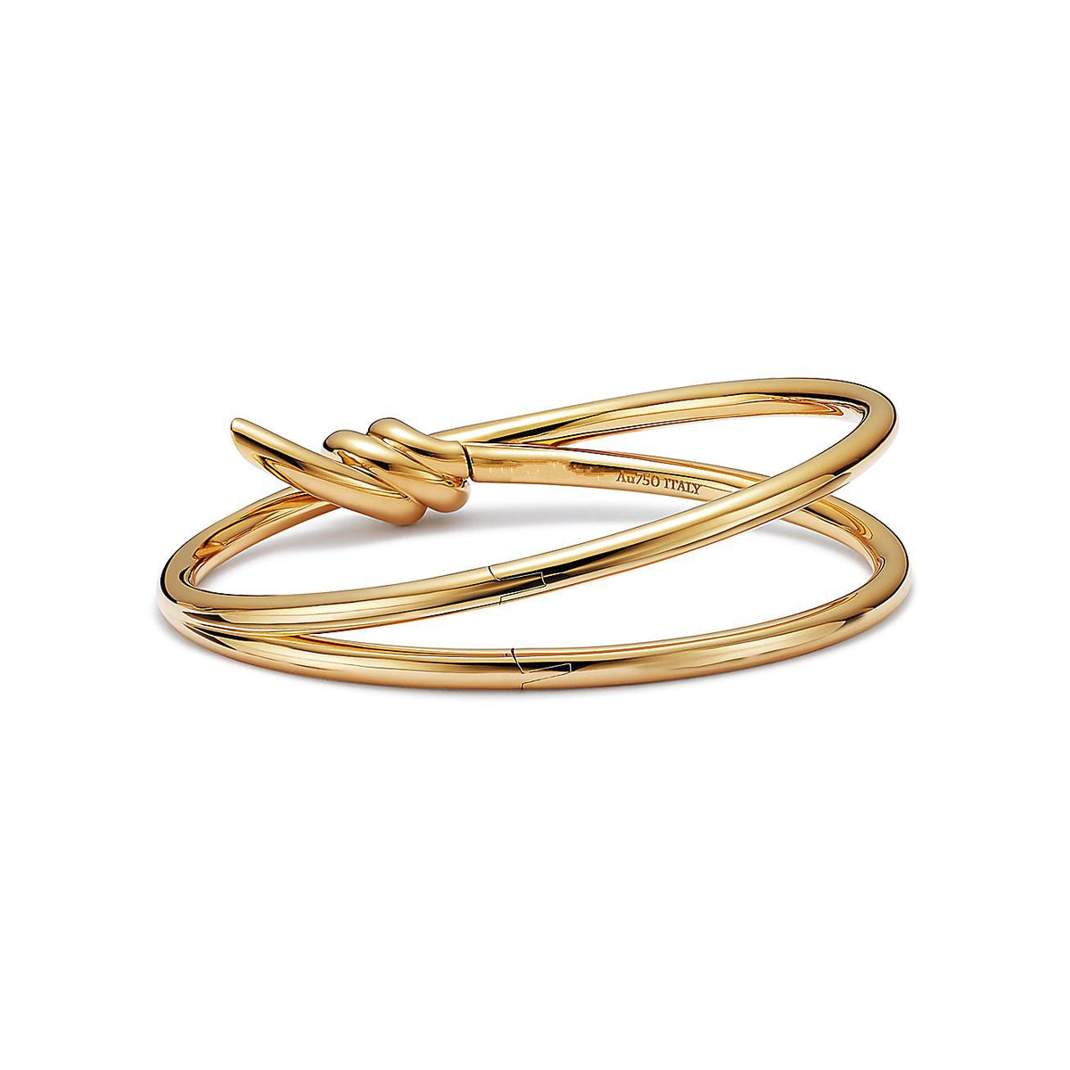 [Clover Jewelry]KNOT DOUBLE ROW GOLD BRACELET