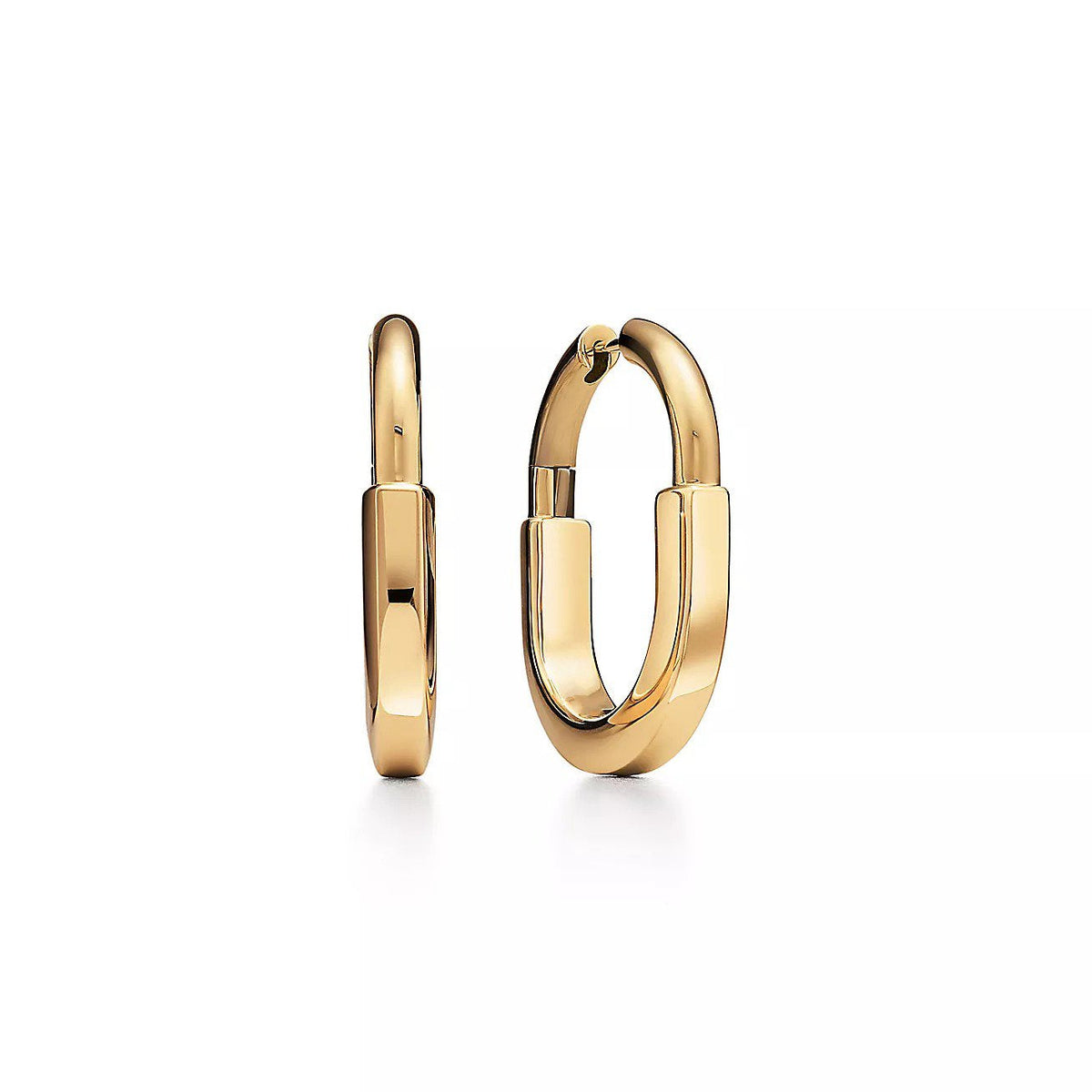 [Clover Jewelry]LOCK MEDIUM EARRINGS
