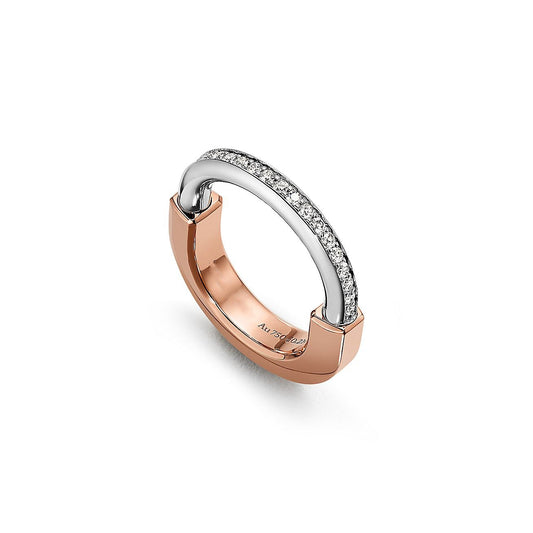 [Clover Jewelry]LOCK DIAMOND RING