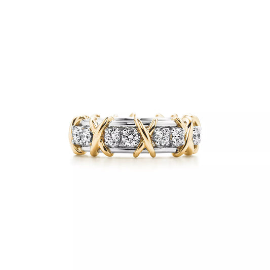 [Clover Jewelry]SIXTEEN STONE RING GOLD
