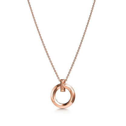 [Clover Jewelry]T1 CIRCLE MEDIUM NECKLACE
