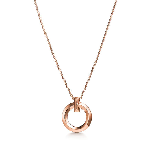 [Clover Jewelry]T1 CIRCLE MEDIUM NECKLACE