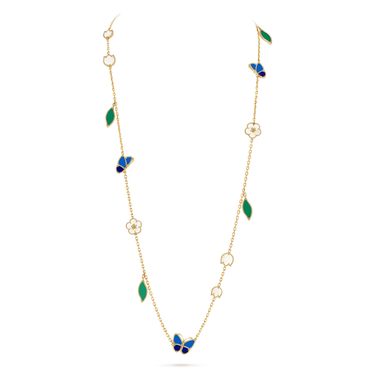 [⭐Clover Jewelry] 26 NEW CLOVER 15 MOTIFS LUCKY NECKLACE