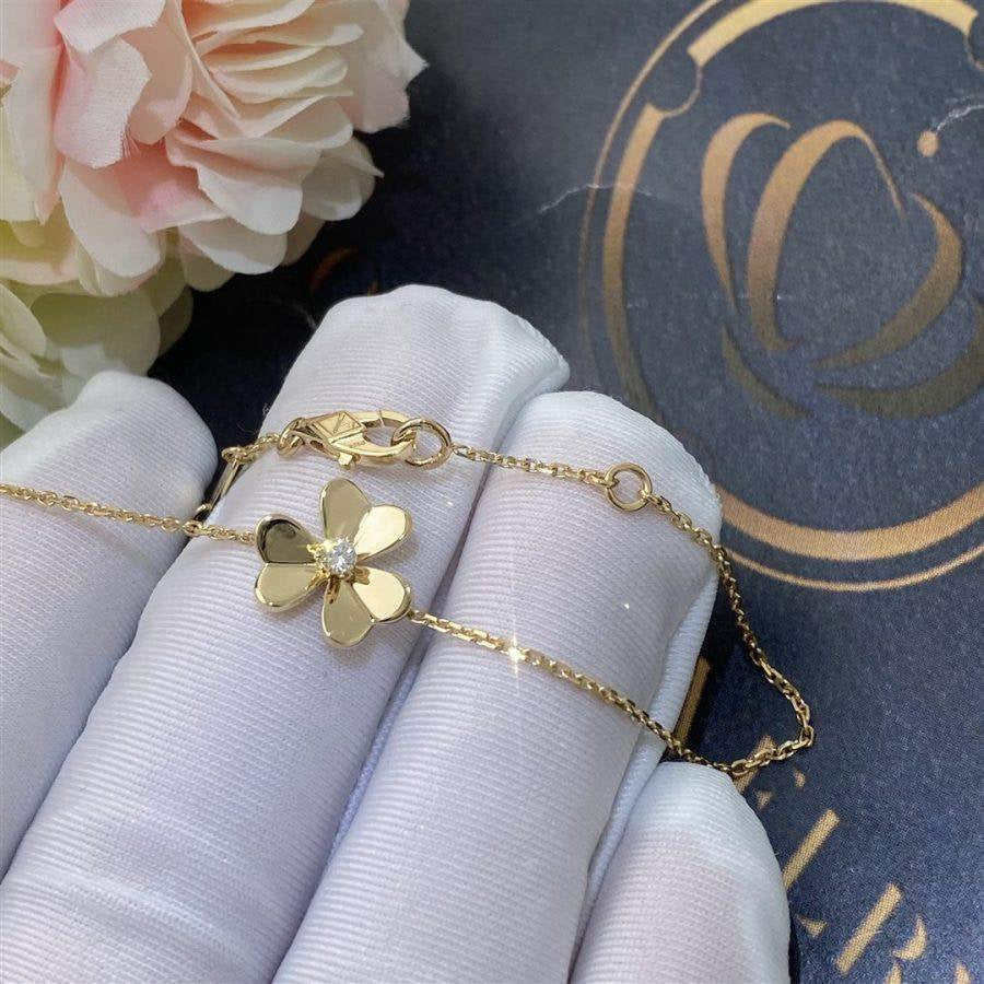 [⭐Clover Jewelry]FRIVOLE GOLD FLOWER BRACELET