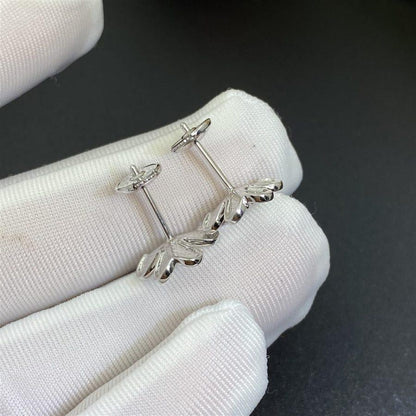 [⭐Clover Jewelry]FRIVOLE MINI SILVER FLOWER EARRINGS
