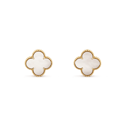[⭐Clover Jewelry]CLOVER MINI GOLD EARRINGS