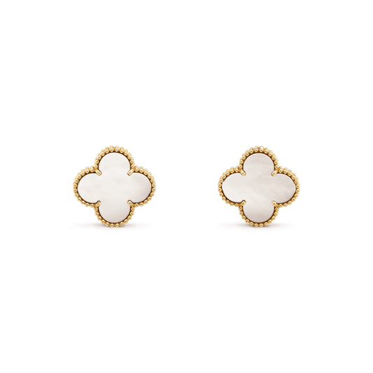 [⭐Clover Jewelry]CLOVER MINI GOLD EARRINGS