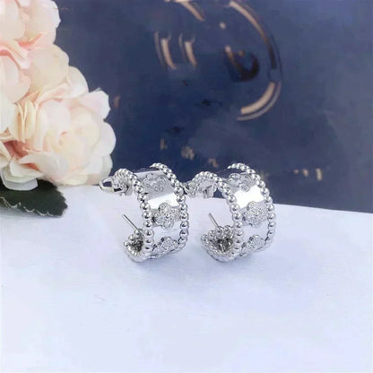 [⭐Clover Jewelry]PERLEE DIAMOND EARRINGS