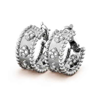 [⭐Clover Jewelry]PERLEE DIAMOND EARRINGS