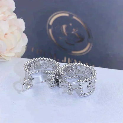 [⭐Clover Jewelry]PERLEE DIAMOND EARRINGS