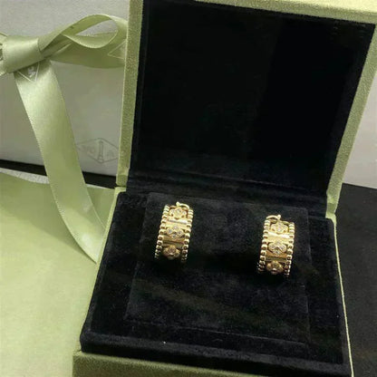 [⭐Clover Jewelry]PERLEE DIAMOND EARRINGS