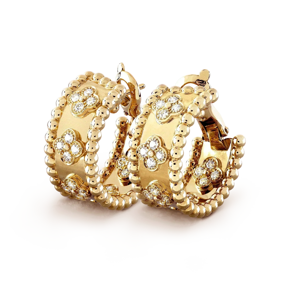 [⭐Clover Jewelry]PERLEE DIAMOND EARRINGS