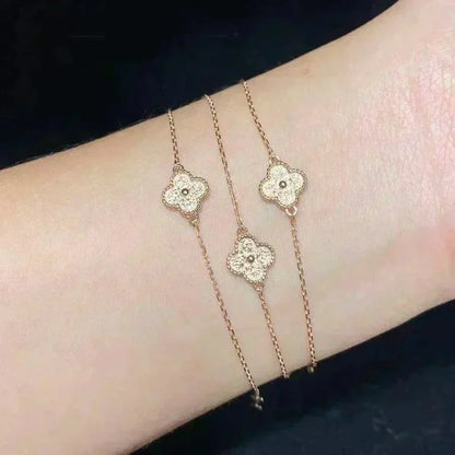 [⭐Clover Jewelry]CLOVER SINGLE FLOWER BRACELET