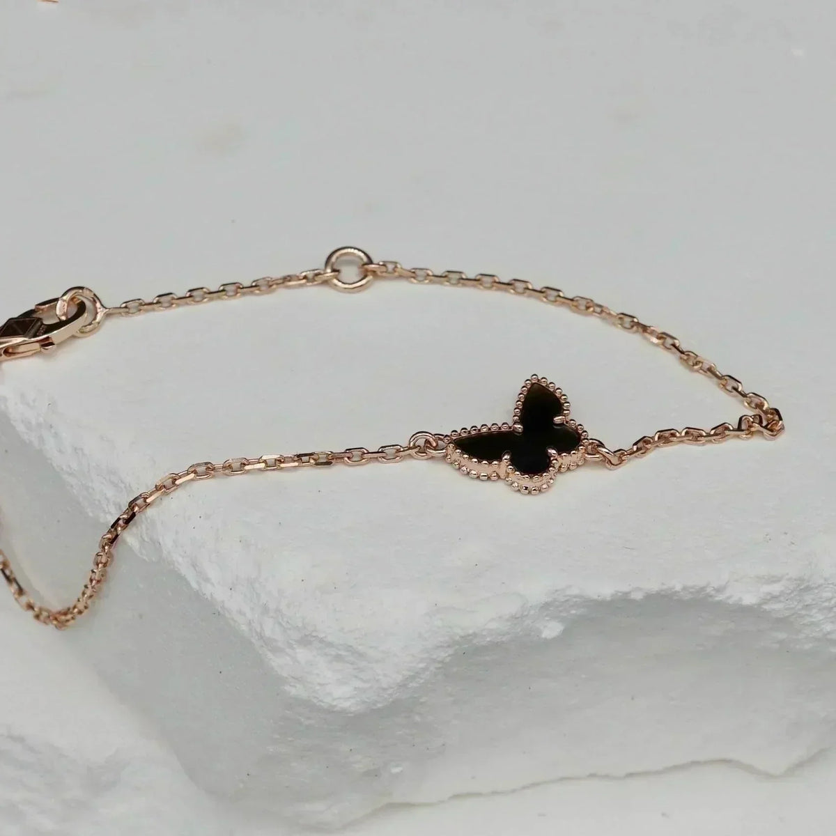 [⭐Clover Jewelry]BUTTERFLY ONYX  BUTTERFLY BRACELET